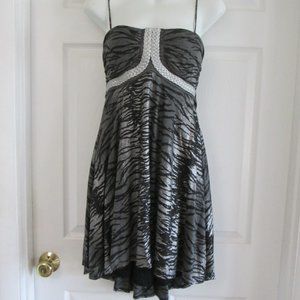 LOVE & LOVE Animal Print Party Dress